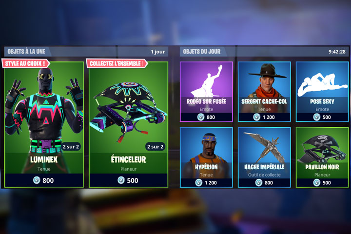 Comment Avoir Les Balles De Couleur Sur Warzone Boutique Fortnite 4 mai avec skin Luminex et étinceleur - Breakflip
